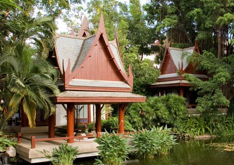 Outdoor Sala of Thai Pavilion